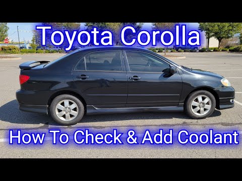 How To Check Coolant (Antifreeze) Level In A 2003 2004 2005 2006 2007 ...