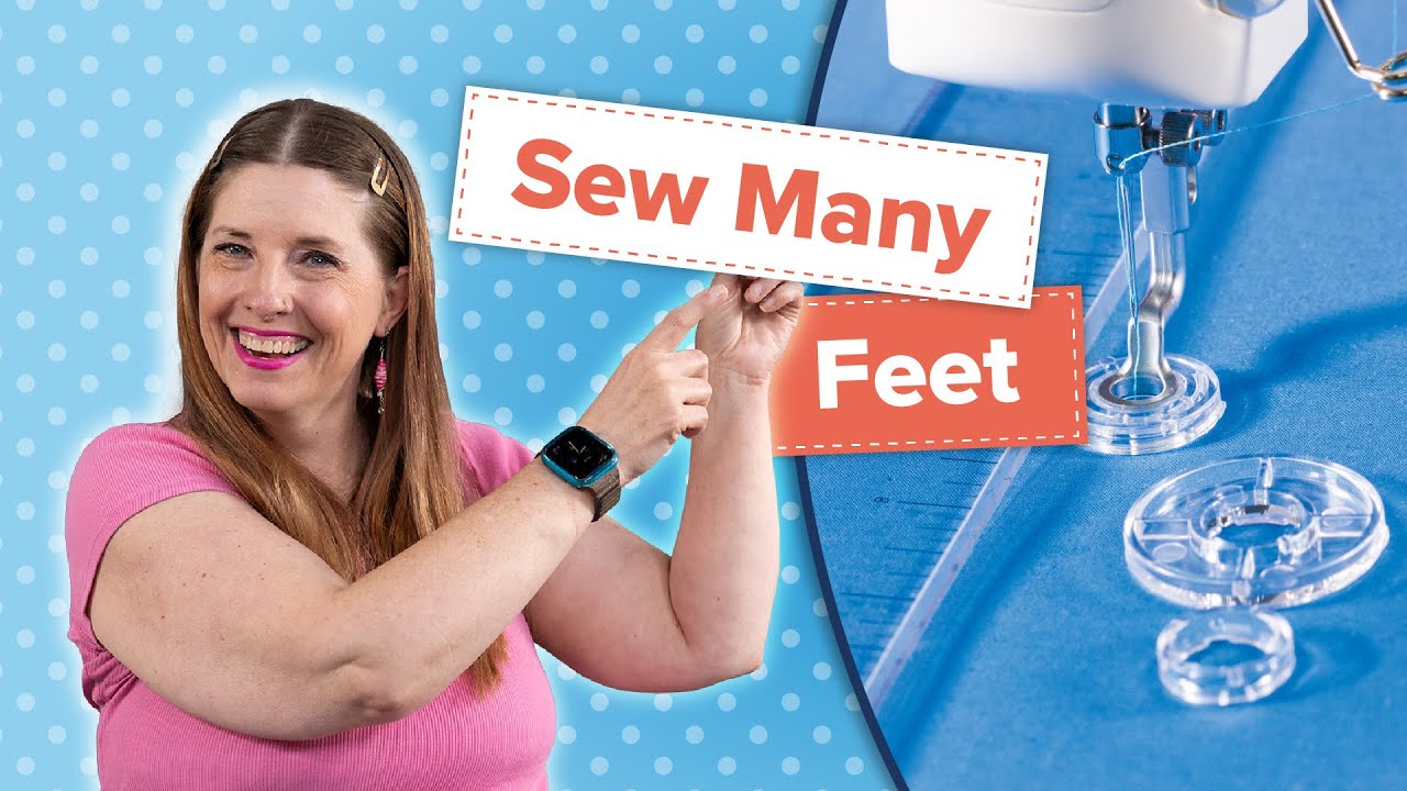 9 Must-Have Quilting Tools in One Set! Grace 9-Piece Hopping Foot Set Overview