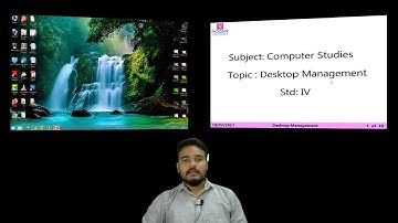 CBSE IV COMPUTER CH3 DESKTOP MANAGEMENT