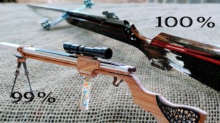 Slingshot and elastic spring gun ideas