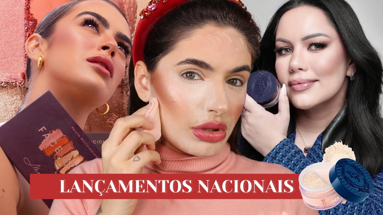 TESTEI AS NOVIDADES DE BRUNA TAVARES E MARI SAAD!! PowderSkin e Face It All