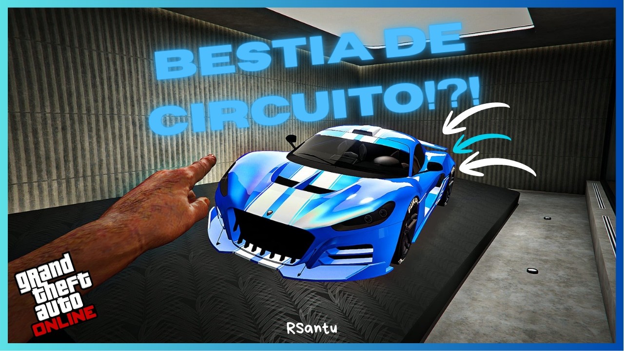 TUNEANDO EL COILE CICLONE 2 EN GTA ONLINE!!! | UNA BESTIA DEL CIRCUITO | RSantu