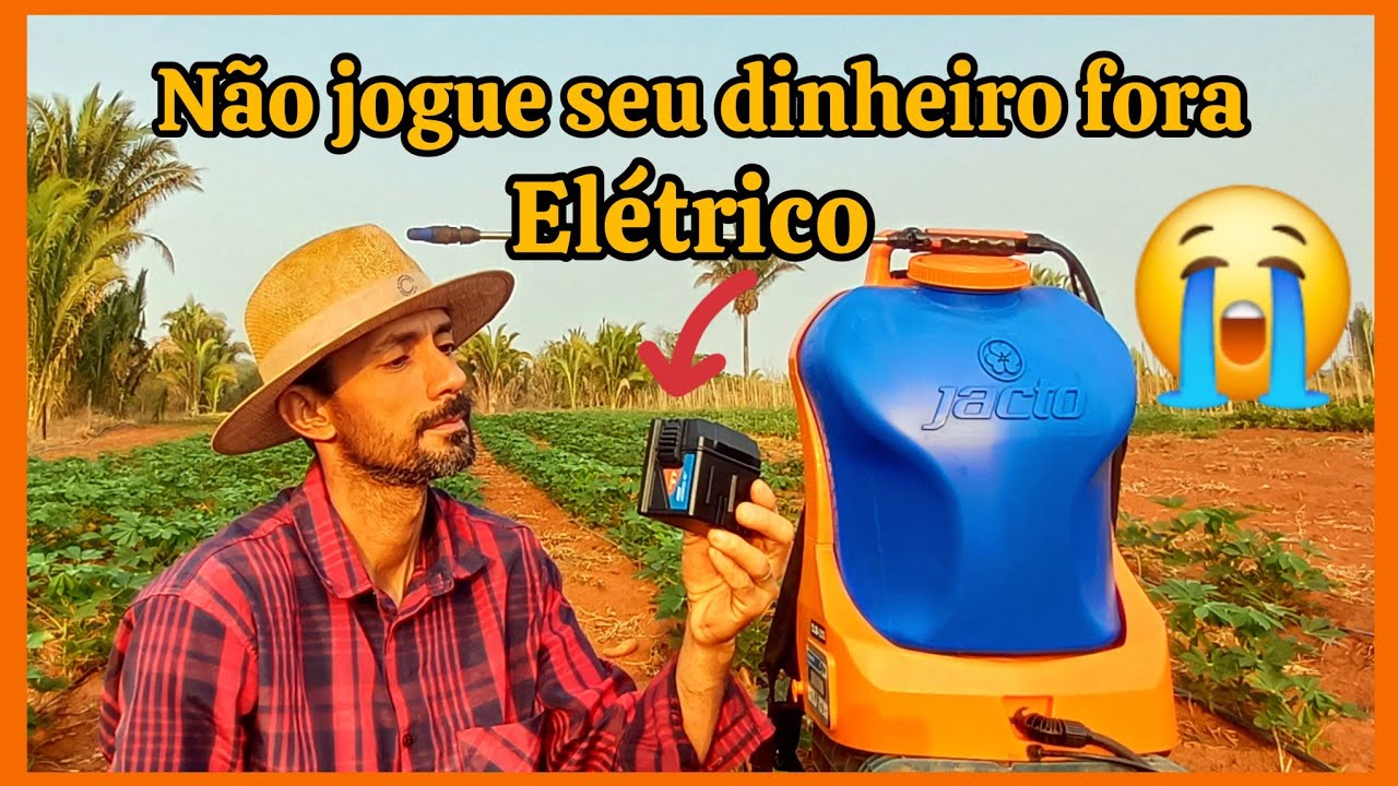 😭😫Não compre Pulverizador elétrico antes de ver este video.