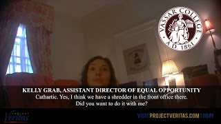 Hidden Camera Captures Officials Shredding Constitution at Vassar College as it "Triggers" Students