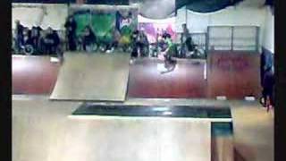 Me and jimmy inline BACKFLIPS corby skatepark 08