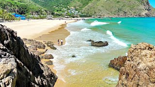 Dream Beach Ky Co Nhơn Lý Quy Nhon Vietnam from above / Drone Footage Flycam / 4K UHD / 22.02.2024