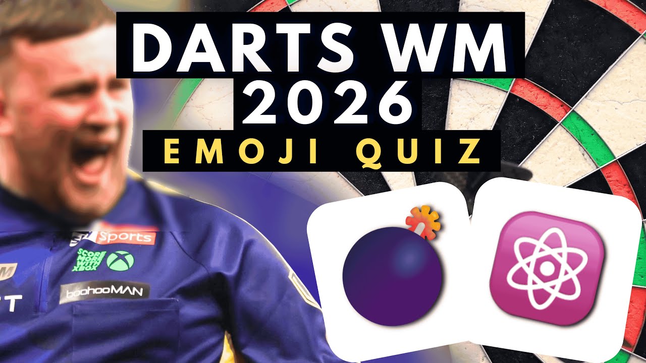 🎯 Kannst du die Darts Spieler erraten?