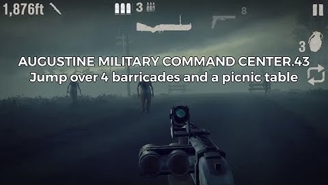 Into The Dead 2 Elite Chapter 6.43 - Jump Over Barricades and Picnic Table