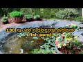 Fish pond making at home under 130 rupees| DIY  fish pond| malayalam | fish tank