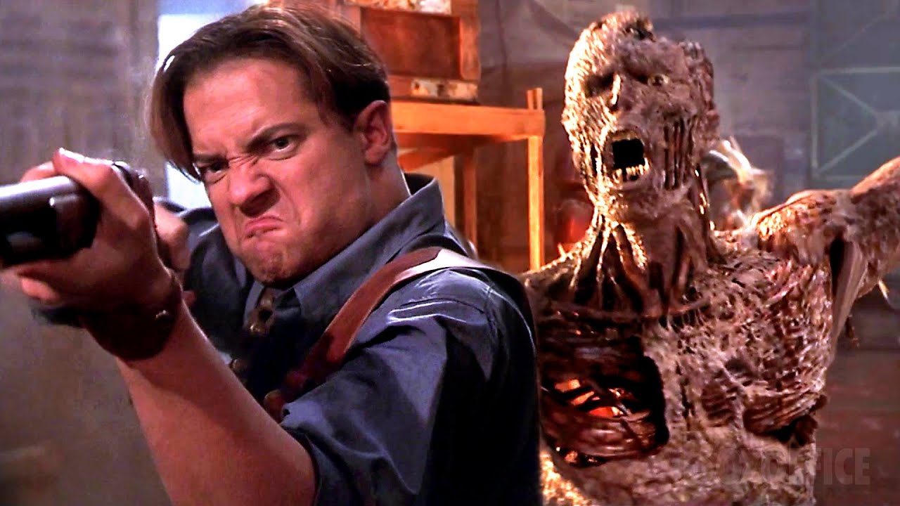 Brendan Fraser shoots the mummy AGAIN | The Mummy Returns  | CLIP