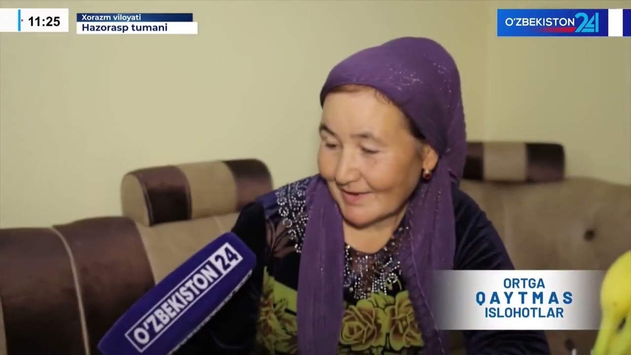 Xorazm viloyati Hazorasp tumani I Ortga qaytmas islohotlar 25.08.2025