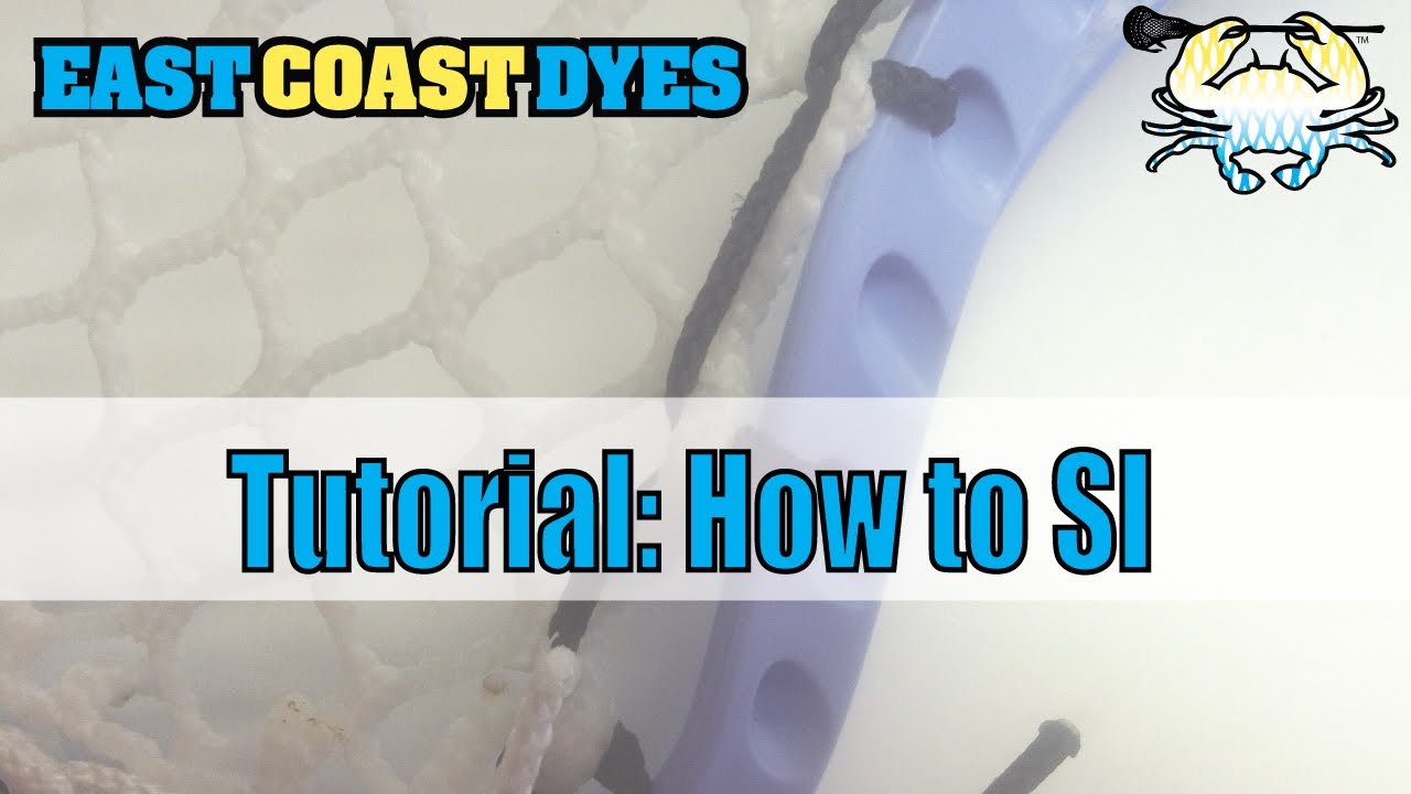 Tutorial How to SI // Lacrosse Knots YouTube