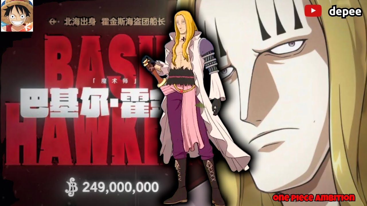 BASIL HAWKINS PVP GAMEPLAY - ONE PIECE AMBITION