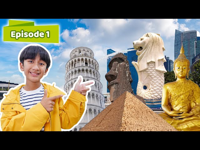 KELILING DUNIA MINI BARENG ZIYAN | Belajar Bermain Seru Eps 1 class=