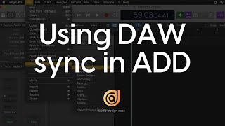 DAW Sync in ADD