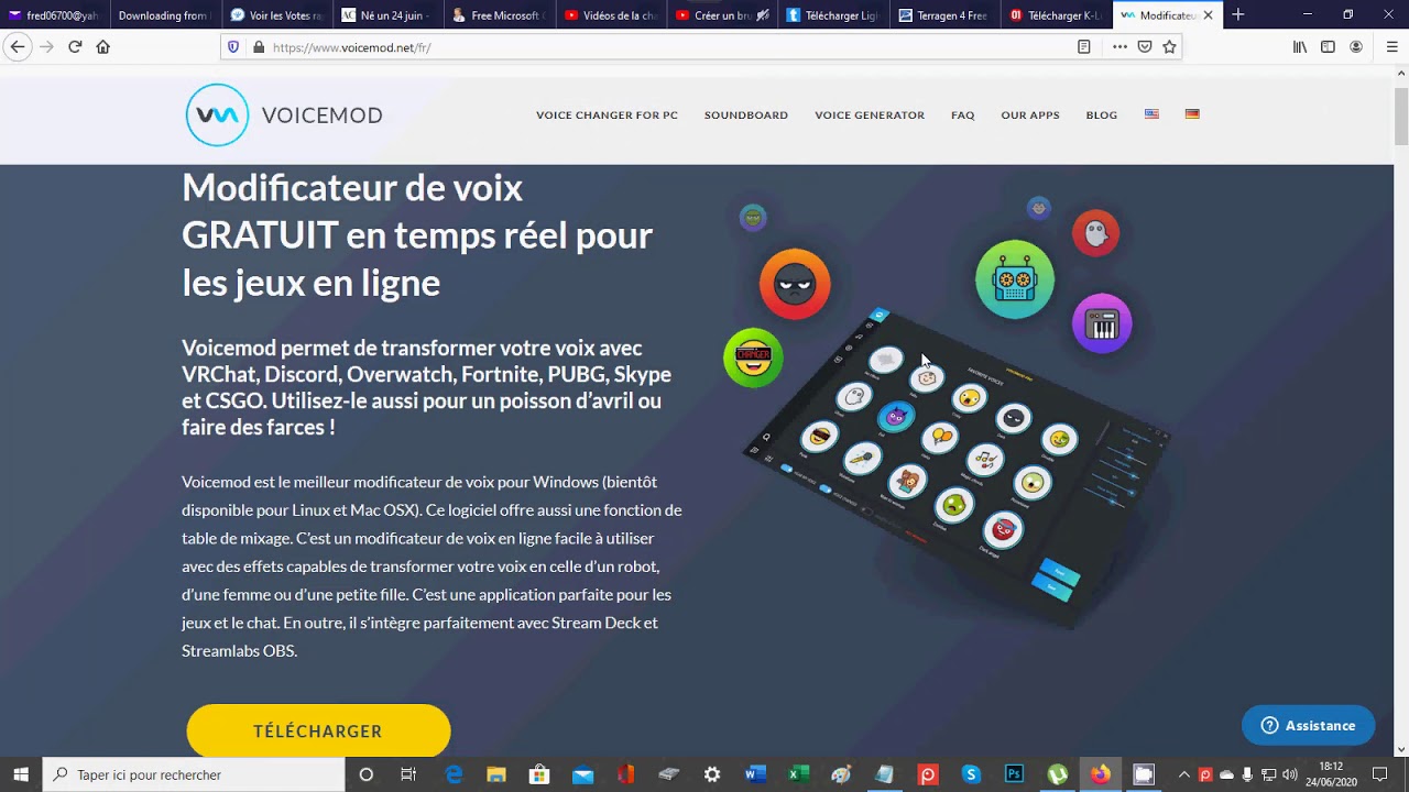 Modificateur De Voix En Ligne Gratuit Sans Téléchargement Présentation, téléchargement et installation de Voicemod - YouTube