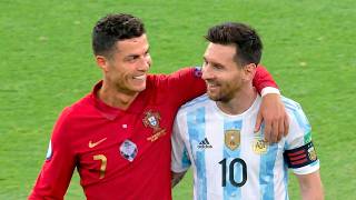 The Day Cristiano Ronaldo Meets Lionel Messi for the First Time at National Level