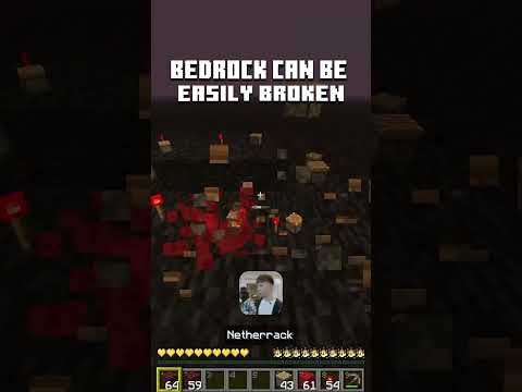 How to LEGALLY Break Bedrock in Minecraft!