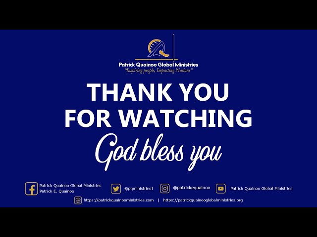 GOD LOVES US   - with  Patrick E Quainoo