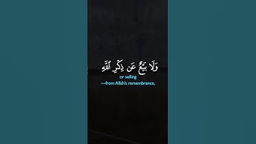 سورة النور | تلاوة عطرة | أرح مسمعك 🎧🎤 #قران_كريم