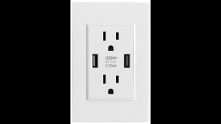How to install an Outlet with 2USB ports