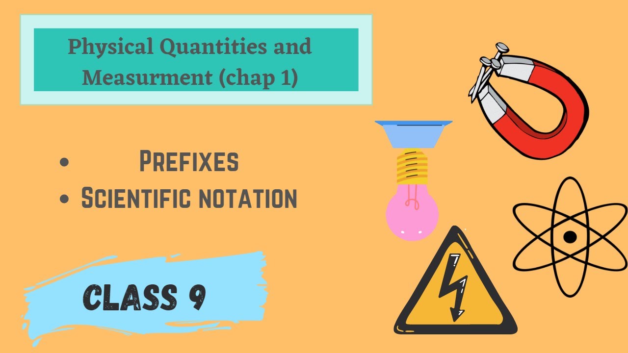 Prefixes|| Scientific notation||Length measuring instruments||9th class ...