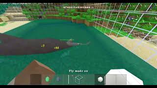 Survivalcraft 2 Megalodon Vs Great White Shark. screenshot 5