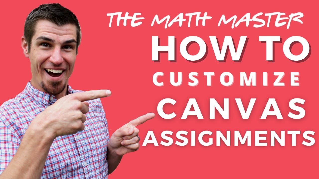 creating math assignments in canvas