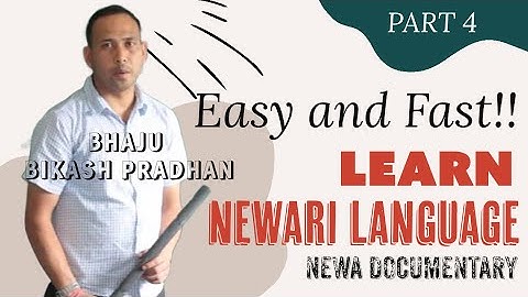 Easy and Fast I Learn Newari Language I Newa Documentary