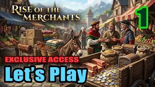 Medieval Life Sim of a Merchant City Builder.  Rise of the Merchants: The Guild x County of Fortune screenshot 3