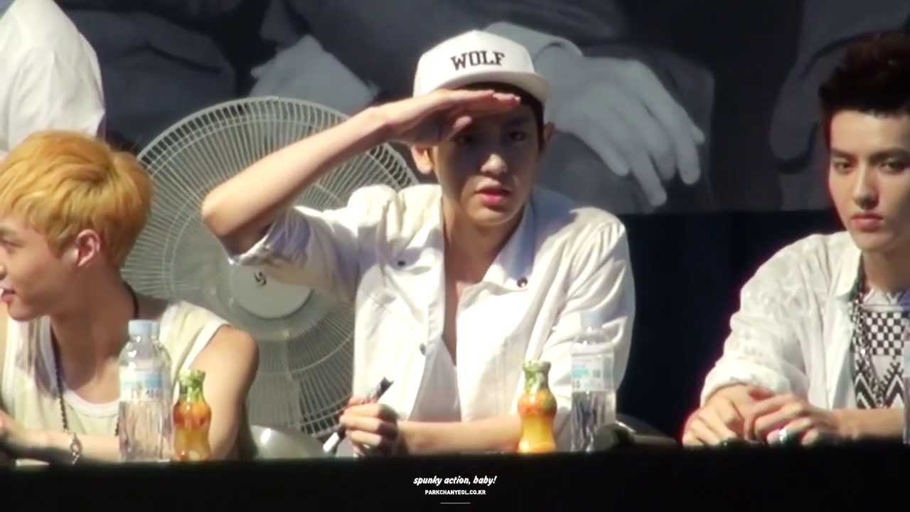 130606 찬열아 자꾸 귀엽고 그러지마여iㅅi @ 대전 Fan sign event