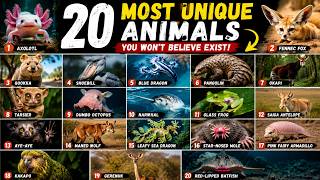20 Most Unique Animals You Won’t Believe Exist | Rare Animals of the World