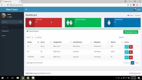 Sistem Rekammedis berbasis Web framework Laravel