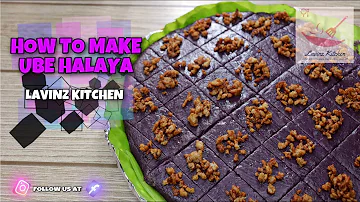 How to make Ube Halaya | Traditional Ube Halaya | Quick and Easy Ube Halaya | Lavinz Kitchen