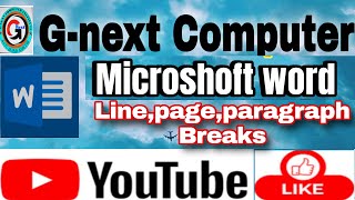 Page breaks , line Breaks and paragraph Breaks #youtube #video #computer #msword #explore #trending