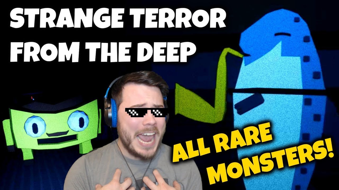 ALL RARE MONSTERS!! THE JAZZ SALMON?! | Strange Terror From The Deep (Update)