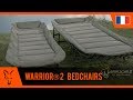*** Pêche à la Carpe FOX TV *** WARRIOR® 2 6 LEG BEDCHAIRS