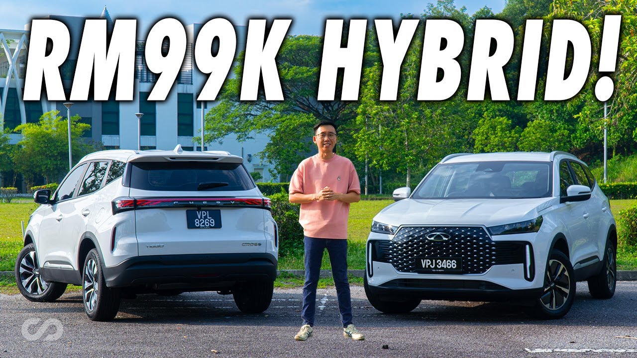 Обзор гибридного Chery Tiggo Cross 2025 года: 5 л/100 км — самый доступный гибрид в Малайзии — cD...