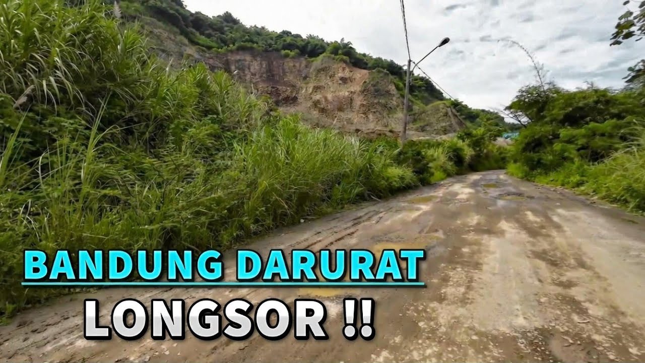 Perjalanan Memantau Gunung Lagadar Margaasih Awas Longsor !!