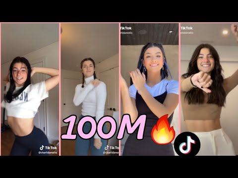 Charli's tiktok evaluation from 1M to 100M 🔥| celebrating 🥳💕