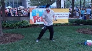Devil Stick Juggling Mime!