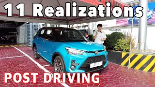 11 Realizations after driving the Toyota Raize Turbo - [SoJooCars]
