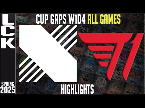 DRX vs T1 Highlights ALL GAMES | LCK CUP Spring 2025 Groups W1D4 | DRX vs T1