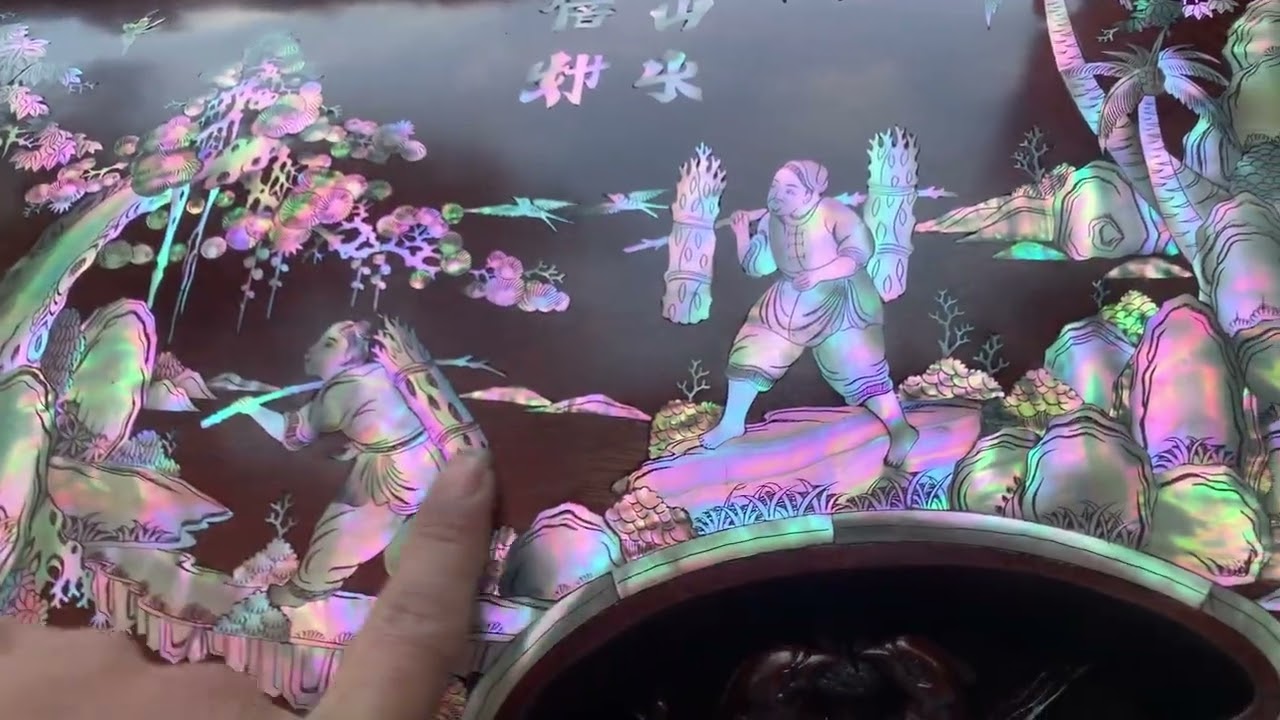 Xập khảm ốc đỏ Singapore hàng đặt của khách chỉ có 45 triệu thôi ạ