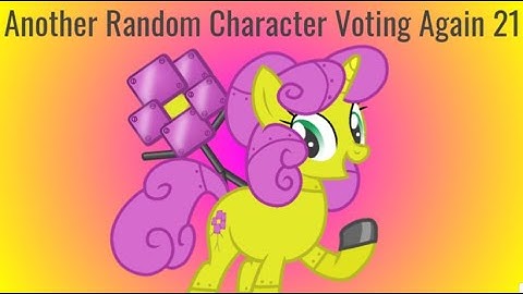 Another Random Character Voting Again 21