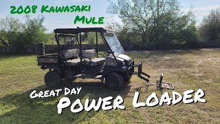 Famous 2008 Kawasaki Mule - Great Day Power Loader UTV Install Wealth
