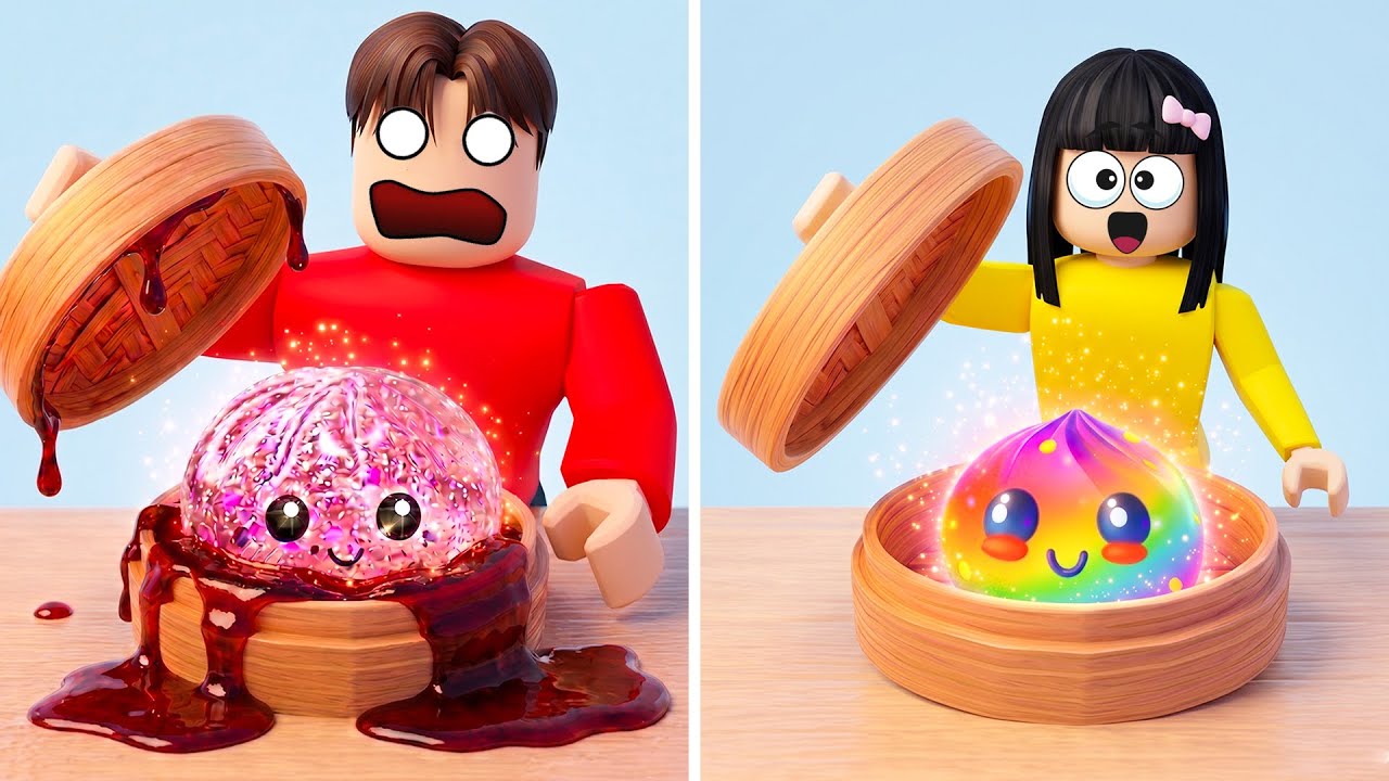 Yuta Mio Unboxing Squishy Dumpling Berdarah Yang Sedang Viral | ROBLOX