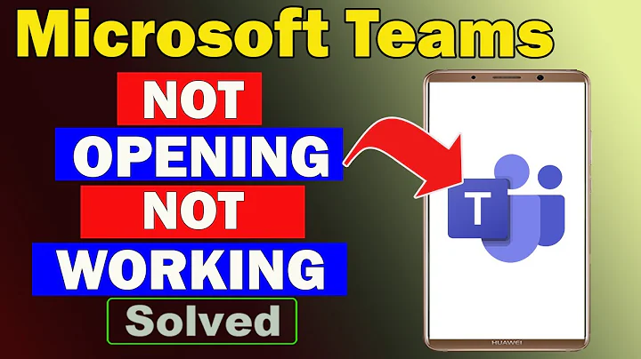 ✅Fix Microsoft Teams App Not Opening / Not Working / Not Responding Problem ✅