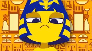Egyptian cat dancing but it's 4x faster (zone ankha)