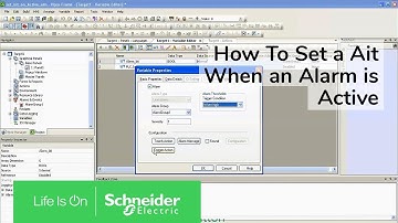 How to set a bit when an alarm is active in Vijeo Designer | Schneider Electric Support